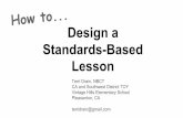 Design a Standards-Based Lesson - …aahperd.confex.com/aahperd/2014/webprogram/Handout/Session58084... · Design a Standards-Based Lesson Terri Drain, NBCT CA and Southwest District