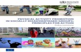 Physical activity promotion in socially … · Physical activity Promotion in socially ... the WHO Regional Office for Europe carried out a project ... fig. 1. frequency of physical