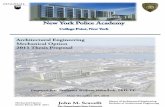 Thesis Proposal Draft 1 - Pennsylvania State University · New York Police Academy Architectural Engineering Mechanical Option Thesis Proposal The Pennsylvania State University Page