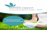 Annual Report 2016 - 2017 - cancersupport.org.au · Annual Report 2016 - 2017 ... effects, such as lymphoedema. ... Provision of subsidised therapies, education and