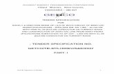 : TENDER SPECIFICATION NO: GETCO/TR-II/TL/400kV…getco.co.in/getco_new/pages/files/vendor/newt/Revised Tender... · accessories, 400kV and 220KV transmission line on turnkey basis.