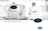 The new IOLMaster 700 Biometry Next generation biometry from ZEISS · leverage the complete “User Group of Laser Interference Biometry” (ULIB) ... microscopes of the OPMI LUMERA®