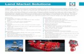 Land Market Solutions - mhwirth.commhwirth.com/wp-content/uploads/pdf/2017-08_Land-Market-Solutions... · API RP 4G standards . Our Core Onshore Drilling Equipment at a Glance Land