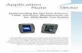 3550 New Features App Note Iss1 - NUBICOM The New Method of Measuring DTF, RL, and VSWR ... in about 2 seconds the calibration is complete and the circle next ... meter requires the