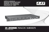 2-zone rack mixer - Amazon Web Services€¦ · 2-Zone rack mixer LDzONE423 3 aliano polsKi aol Francais Francais Francais deutsch enGlish