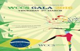 WCCS PARENTS’ ASSOCIATION PRESENTS THE … · 2016-03-04 · WCCS PARENTS’ ASSOCIATION PRESENTS THE THURSDAY 3RD MARCH ... was of course the inspiration for the Brazilian bossa