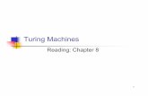 Turing Machines - eecs.wsu.eduananth/CptS317/Lectures/TuringMachines… · Turing Machines Reading: Chapter 8 1. Turing Machines are ... 9 Table representation of the state diagram.