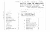 WITH SWORD AND LANCE · 2013-08-09 · Eb Alto Saxophone 2 S Bb Flugelhorn 2 1 ... Nimbly transcribed this piece and added all missing but nowadays necessary parts. ... Starke a écrit