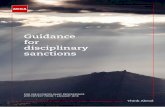 Guidance for disciplinary sanctions - ACCA Global · c Personal mitigation, such as periods of stress, illness, level of support if in workplace. ... B4.6 Examples of mitigating and