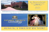 JESUS, I TRUST IN YOU - … · Altar Servers Villaflores, J Villaflores, ... To ensure we can offer our VS program this summer, ... people of faith to join in prayer and solidarity
