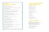 BBB COCKTAILS BREADS AND CHUTNEYS - …images.nymag.com/images/2/daily/2018/bombay-bread-bar.pdf · Martell VS Cognac, mango purée, lemon, ... ‘14 Pinot Noir, Laetitia, Arroyo