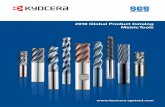 2018 Global Product Catalog Metric Tools · Reconditioning, Recoating, Regrinding, Specials and Alterations . These services ... • Incorporation of innovative machine tool technology