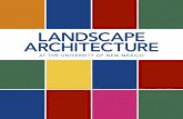 Landscape architecture · Landscape architecture is a fusion of cuLture, environment and technoLogy expressed as beautifuL and artfuL places Here are eight reasons to study Landscape