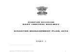 SONPUR DIVISION EAST CENTRAL RAILWAY … filesonpur division east central railway disaster management plan, 2018 part- i dm plan/sonpur/ecr/part-i/2018 1
