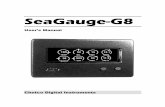 SeaGauge-G8 - Chetco Digital · Unit Dimensions SeaGauge-G8 Module ... When the unit is powered up it will display the first group of display values. The SeaGauge-G8 can display from