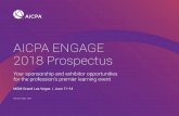 AICPA ENGAGE 2018 Prospectus .AICPA ENGAGE 2018 Prospectus ... practice management, ... Additional