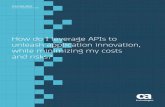 How do I leverage APIs to unleash application … · SOLUTION BRIEF CA API MANAGEMENT SAAS How do I leverage APIs to unleash application innovation, while minimizing my costs and