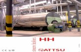 HH - ATTSU - Fabricantes de Calderas de Vapor y … · HH7000withtwopumpsandmodulatinggasburner. HH4000witheconomizerandpressurisedcondensaterecoverytank. HH steam boilers are manufactured