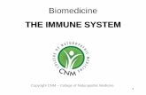 The Immune system - thecnm.com 15 - Immune System -201… · Skin & Mucous Membranes = ... • Short-acting May act on: a. The cells that secreted them, b. ... Produce Membrane Attack