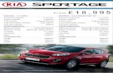Kia-Sportage-combined-accessories-271217 - …€¦ · Sat Navigation Multi-Media Audio System ... Complement the quality and durability of your new Sportage with Kia ... Kia-Sportage-combined-accessories-271217