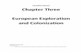 Canadian History Chapter Three European Exploration …isplkec.weebly.com/uploads/5/3/1/3/...guided_notes... · Canadian History Chapter Three European Exploration and Colonization
