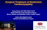 Danny Ramzy, MD PhD FRCSC FACC Surgical …€¦ · Management of AF according to published clinical practice guidelines for HFpEF to improve ... XVE DT LVAD Slaughter NEJM 2009 OMM