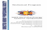 YTYY DIRECTED ENERGY PROFESSIONAL SOCIE · William Decker, Defense Acquisition ... 1200 Break for Lunch 1300 Short Courses Begin/Resume Basic Contracting Information for Technical