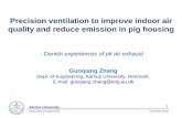 Precision ventilation to improve indoor air quality … · Precision ventilation to improve indoor air ... In a naturally ventilated livestock building ... Effect of climate parameters