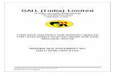 GAIL (India) Limited · GAIL (India) Limited, ... Commissioning/ Pipeline ROU Maintenance Work / CP Maintenance Work / ... Section 6 Bid form & Schedule of Rates