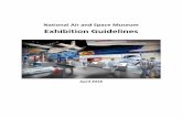 National Air and Space Museum Exhibition Guidelines · traveling exhibitions and online resources that reach across the nation and around the globe; ... aviation and spaceflight and