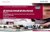 Unit 04 Principles of electrical and elecronic engineering · ocr.org.uk/engineering 2016 Suite Cambridge TECHNICALS LEVEL 3 ENGINEERING Unit 4 Principles of electrical and electronic
