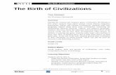 The Birth of Civilizations - MERIT · The Birth of Civilizations 2002-03 MASTER TEACHER KURT SQUIRE Student is able to compare the climate and geography of the Huang …