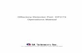 Olfactory Detector Port OP275 - ingenieria-analitica.com · This manual describes the OP275 Olfactory Detector Port options, ... Shimadzu GC-2010 ... Olfactory Detector Port OP275