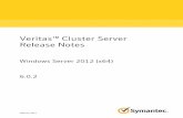 Veritas™ Cluster Server Release Notes · Clustering Documentation forum on Symantec Connect. ... When you restore a VMware virtual machine using NetBackup ... Veritas Cluster Server