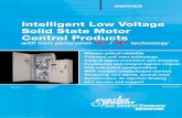 Intelligent Low Voltage Solid State Motor Control … · Intelligent Low Voltage Solid State Motor ... • Built-in self-testing (BIST) ... 3 Relay Outputs Configurable to: