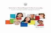 Director’s Annual Report to the Community · Durham Black Educators’ Network Honours ... Director’s Annual Report to the Community 2012-2013 Director’s Annual Report to ...