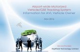 Airport-wide Motorized Vehicle/GSE Tracking System ... · Vehicle/GSE Tracking System Information ... 4 Types of Subscription Services provided by Airport-wide Motorized Vehicle/GSE