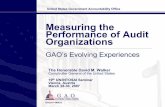 Measuring the Performance of Audit Organizations · Measuring the Performance of Audit ... Why are Performance Indicators ... GAO-07-598CG Measuring the Performance of Audit Organizations,