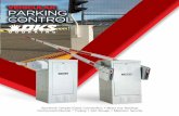 ParKiNg coNTrol Vehicular Parking Control · Retractable surface ... DKS barrier operators now offer a Loop Logic (PatPend) vehicular/pedestrian ... Inglewood, California 90301 U.S.A.