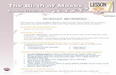 Exodus 1:1-2:10 - A.P. Curriculum · LESSON7 Old Testament 3 Part 2: Moses Exodus 1:1-2:10 The Birth of Moses  ...