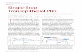 Single-Step Transepithelial   an excimer laser as