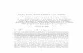 ALFA Radio Recombination Line Survey - naic.edu · ALFA Radio Recombination Line Survey Y. Terzian ... sample the entire Galactic plane observable from the ... RRL survey will also