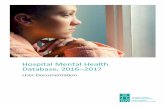 Hospital Mental Health Database, 2016–2017 - cihi.ca · Table of contents . 1 Introduction ... codes and DSM-5 diagnosis categories were based on the DSM-5 classification system
