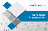 Corporate Presentation - karatzis.gr Corporat… · Christmas Tree Netting Display Packaging Meat Processing Gardening Shade Net Construction Net 1. A global market leader in Netting