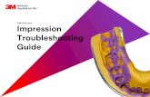 3M Oral Care Impression Troubleshooting Guide 3M Oral Care Main Nav Causes and Solutions. This trouble shooting guide helps identify common impression problems, determine potential