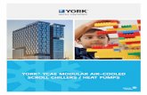 YORK YCAE MODULAR AIR-COOLED SCROLL …airelated.com.sg/wp-content/uploads/2017/11/Yoke.pdf · YORK® YCAE MODULAR AIR-COOLED SCROLL CHILLERS / HEAT PUMPS. Infinite chiller configurations