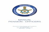 MANUAL PENSION : OFFICERS - iafpensioners.gov.in · MANUAL PENSION : OFFICERS Directorate of Pay, Pension and Regulations Air Headquarters ... Appendix ‘K’ : Guideline to NRI