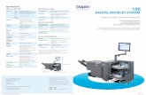 Specifications - Sagam fileDuplo’s 150 Digital Booklet System is the combination of the world’s smallest fully automatic bookletmaker, the DBM-150 with the new generation