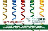 SEPTEMBER 2017 - Carti Engleza - Fischer International · 2 Welcome Dear special guests, dear participants, Welcome to our 10th annual conference! It’s seems a lot of time since