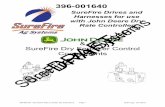 396-001640 - SureFire Agsurefireag.com/cms/images/396-001640-SureFire-Dry-Fertilizer... · Component Description & System Wiring Layout ... work with the John Deere Rate Controller